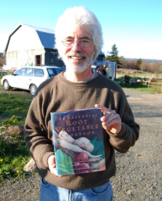 Jim apprend à cuisiner avec les fruits et légumes qu’il a entreposé dans son caveau.