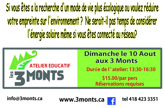 Info atelier