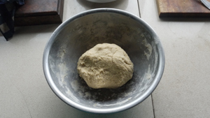 Chapati 2 Dough in Bowl